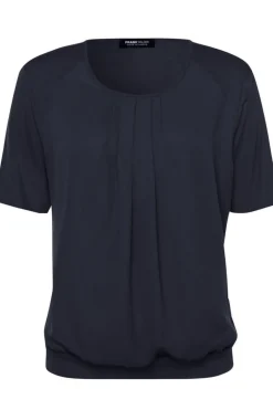 Dames t-shirt korte mouw blauw
