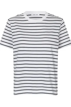 Dames t-shirt korte mouw blauw