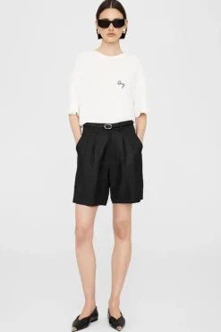 Dames t-shirt korte mouw ecru