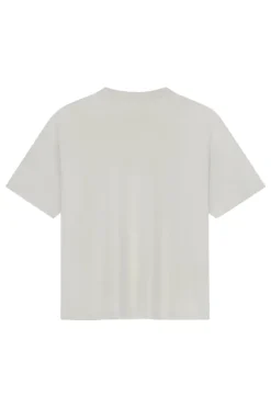Dames t-shirt korte mouw ecru