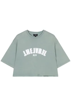 Dames t-shirt korte mouw groen