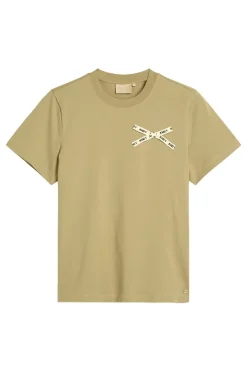 Dames t-shirt korte mouw groen
