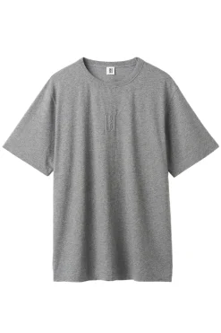 Dames t-shirt korte mouw grijs
