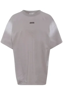 Dames t-shirt korte mouw grijs