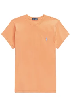 Dames t-shirt korte mouw oranje