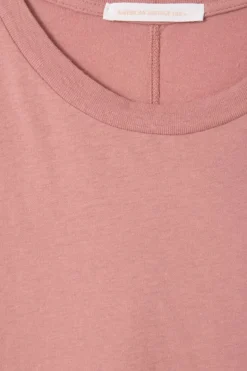 Dames t-shirt korte mouw rose