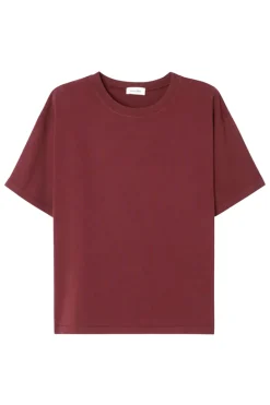 Dames t-shirt korte mouw rood