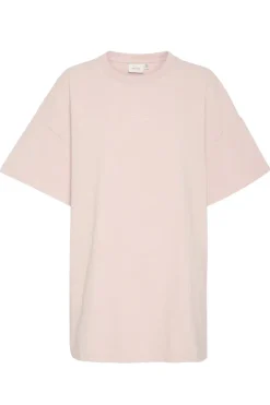 Dames t-shirt korte mouw rose