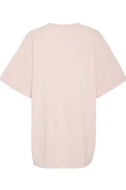Dames t-shirt korte mouw rose