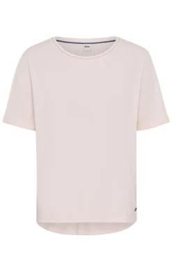 Dames t-shirt korte mouw rose