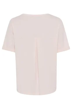 Dames t-shirt korte mouw rose