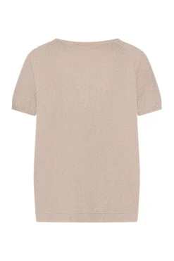 Dames t-shirt korte mouw rose