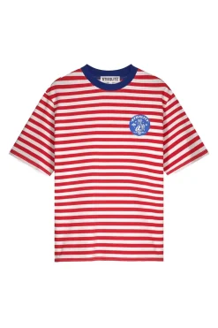 Dames t-shirt korte mouw rood