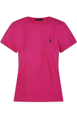 Dames t-shirt korte mouw rose