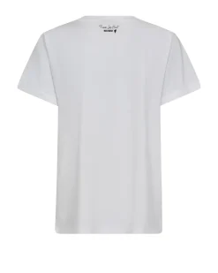 Dames t-shirt korte mouw wit