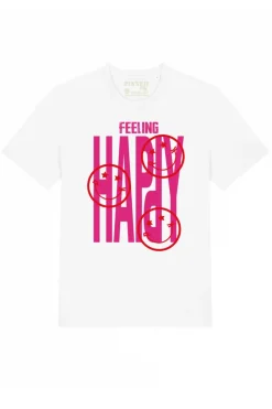 Dames t-shirt korte mouw wit