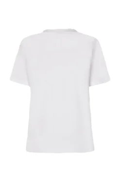 Dames t-shirt korte mouw wit