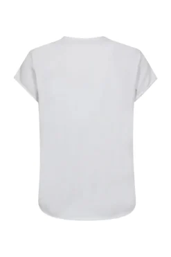 Dames t-shirt korte mouw wit