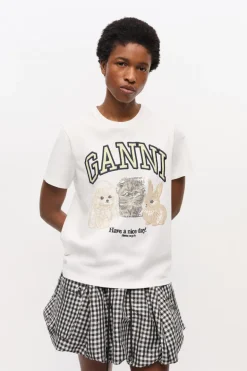 Dames t-shirt korte mouw wit