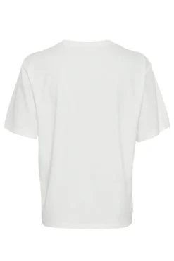 Dames t-shirt korte mouw wit