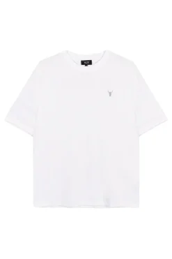 Dames t-shirt korte mouw wit