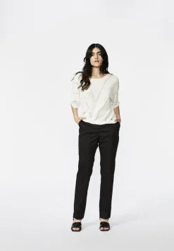 Dames t-shirt korte mouw wit