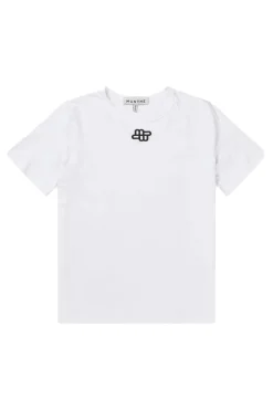 Dames t-shirt korte mouw wit