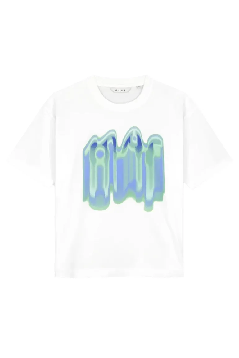 Dames t-shirt korte mouw wit