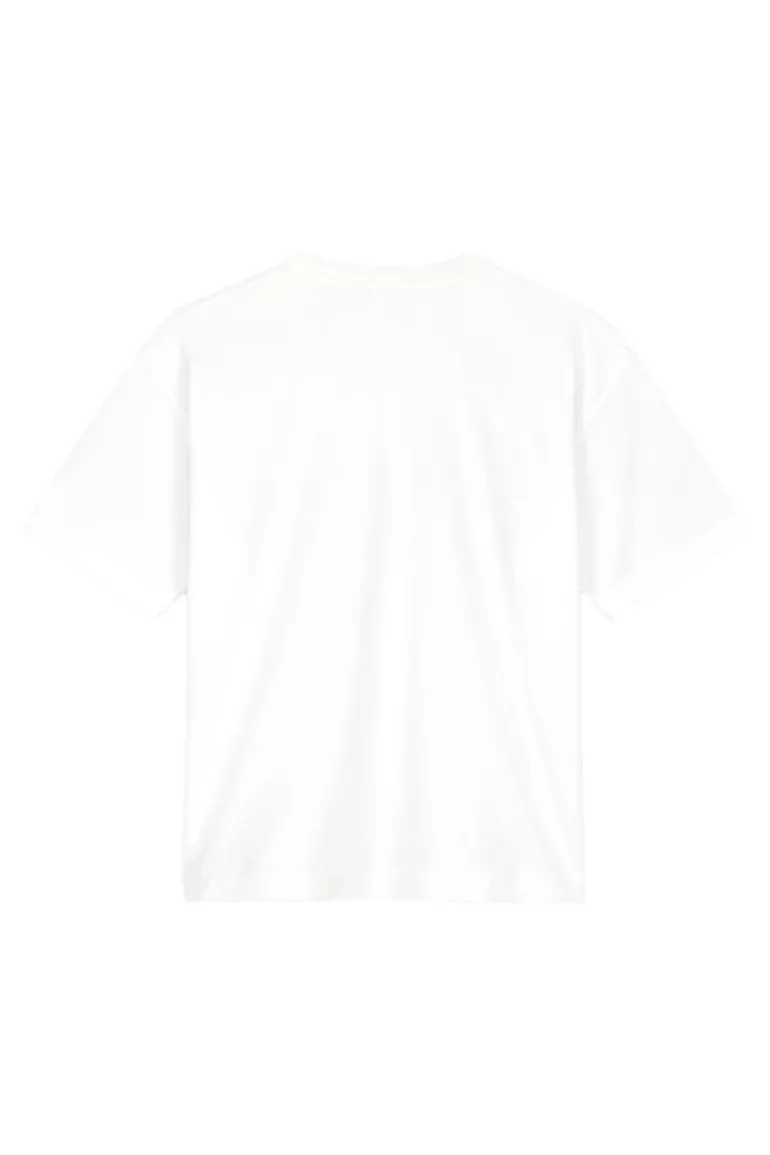 Dames t-shirt korte mouw wit