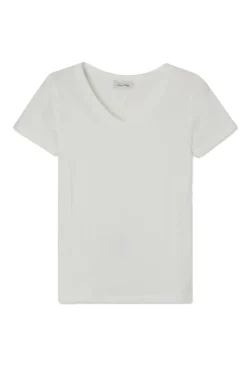 Dames t-shirt korte mouw wit