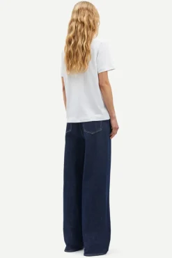 Dames t-shirt korte mouw wit