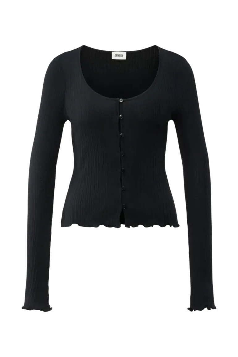 Dames t-shirt korte mouw zwart