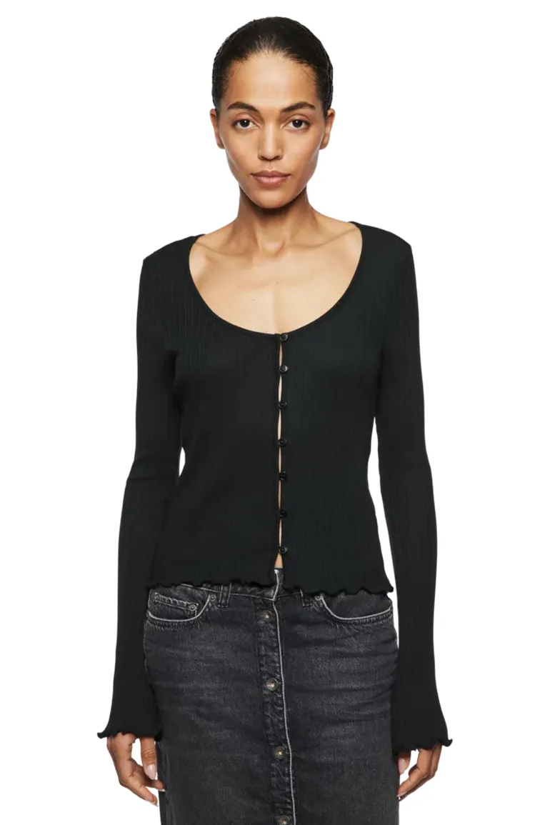 Dames t-shirt korte mouw zwart