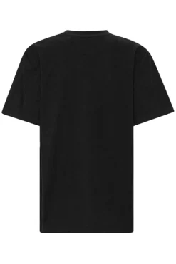 Dames t-shirt korte mouw zwart