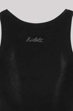 Dames t-shirt korte mouw zwart