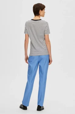 Dames t-shirt korte mouw zwart