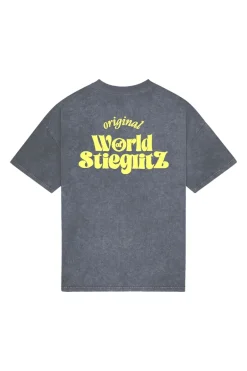 Dames t-shirt korte mouw zwart