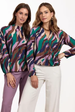 Dames t-shirt lange mouw diversen