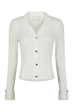 Dames t-shirt lange mouw ecru