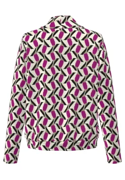 Dames t-shirt lange mouw rood