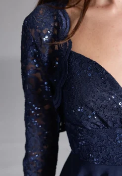 Dames vest blauw