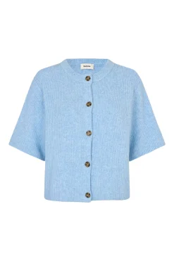 Dames vest blauw