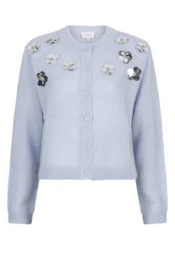 Dames vest blauw