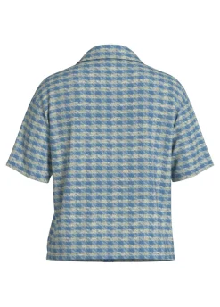 Dames vest blauw