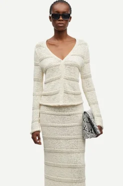 Dames vest ecru