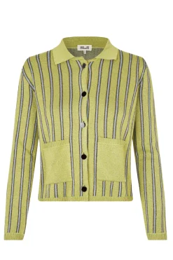 Dames vest geel
