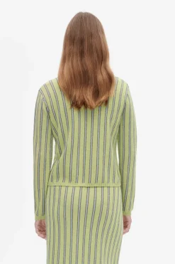 Dames vest geel