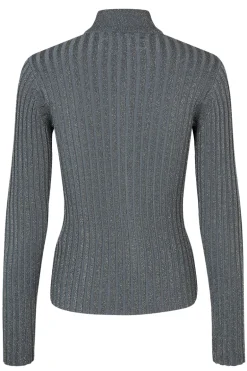 Dames vest grijs