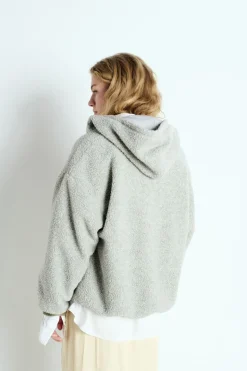 Dames vest grijs
