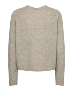 Dames vest grijs